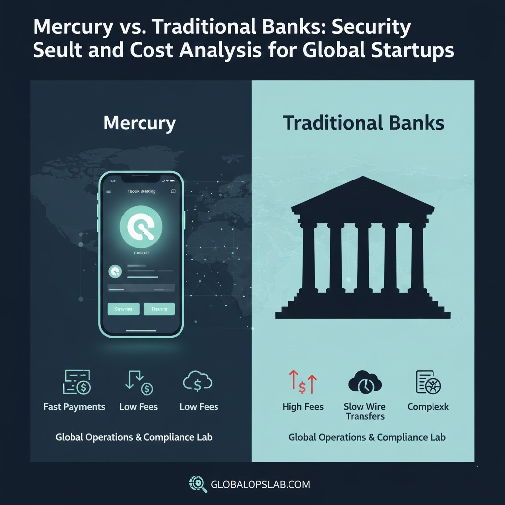 mercury vs. traditional banks